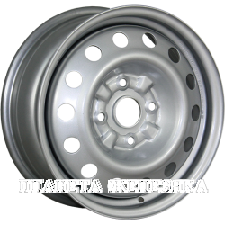 Диск колесный 15 штампованный TREBL 7970T Silver