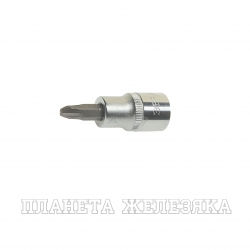 Насадка-вставка с битой Philips PH4 ER-94502 1/2 22мм L=60мм ЭВРИКА /1/20