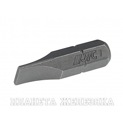 Бита шлицевая DR 1.2х7х25мм 1/4" S2 JTC