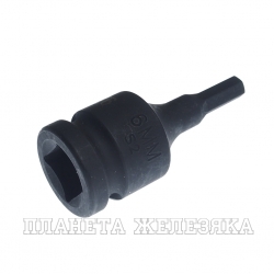 Бита-головка 1/2" HEX H6х25мм ударная L=60мм JTC