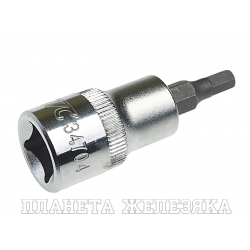 Бита-головка 3/8" HEX H4х48мм JTC