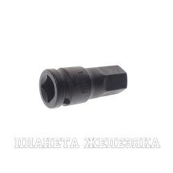 Головка торцевая 1/2" HEX H19х25мм ударная L=60мм JTC