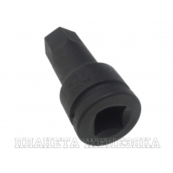 Головка торцевая 3/4" HEX H27 ударная L=88мм JTC