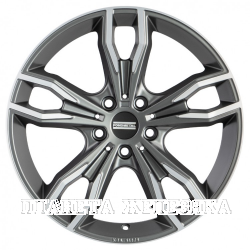 Диск колесный 18 литой FONDMETAL Alke Titanium Matt Machined