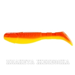 Виброхвост Chubby 3,55"/9 см Orange & Yellow 5шт. (HS-4-015) Helios