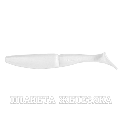 Виброхвост Guru 4,0"/10,16 см White 7шт. (HS-30-001) Helios