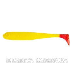 Виброхвост Jumbo 4,95"/12.5 см Yellow RT 5шт. (HS-7-038) Helios