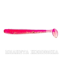 Виброхвост Liny Catcher 2,35"/6 см Silver Sparkles & Pink 12шт. (HS-5-035) Helios