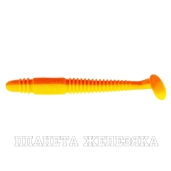 Виброхвост Minoga 3,75"/9.5 см Orange & Yellow 5шт.  (HS-17-015) Helios