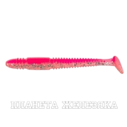 Виброхвост Minoga 3,75"/9.5 см Silver Sparkles & Pink 5шт. (HS-17-035) Helios