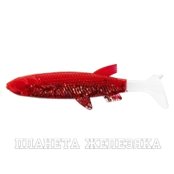 Виброхвост Nelma 3.15"/8 см Red Sparkles WT 6шт. (HS-26-034) Helios