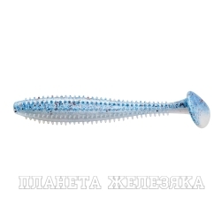 Виброхвост Shaggy 3,35"/8,5 см Blue Fish 5шт. (HS-16-052) Helios