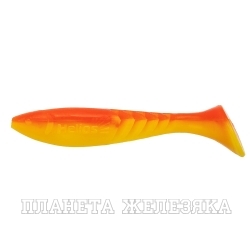 Виброхвост Slash 2,64"/6,7 см Orange & Yellow 10шт. (HS-19-015) Helios