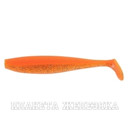 Виброхвост Trofey 5.5"/14см Orange & Sparkles 4шт. (HS-25-022) Helios