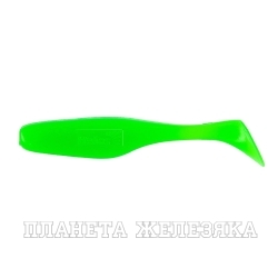 Виброхвост Vigor 3,75"/9.5 см Electric green 7шт. (HS-6-007) Helios