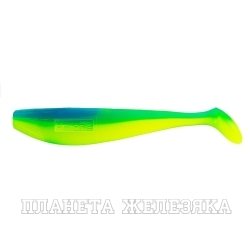 Виброхвост Zander 4"/10,2см Blue Lime 5шт. (HS-36-040) Helios