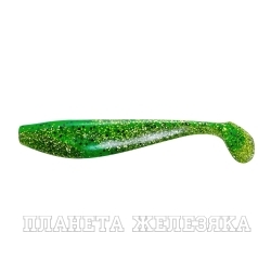 Виброхвост Zander 4"/10,2см Green Peas 5шт. (HS-36-051) Helios