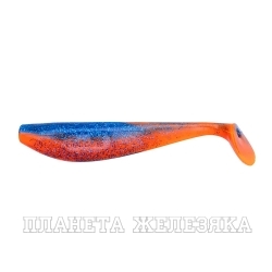 Виброхвост Zander 4"/10,2см Star Blue & Orange 5шт. (HS-36-044) Helios