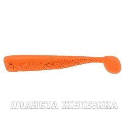 Виброхвост несъедоб. Chebak 3,15"/8 см Orange & Sparkles 100шт. (HS-3-022-N) Helios