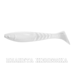 Виброхвост несъедоб. Slash 2,64"/6,7 см White 100шт. (HS-19-001-N) Helios