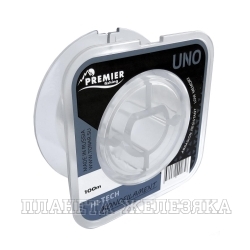 Леска UNO 0,10mm/100m Clear Nylon (PR-U-C-010-100) Premier Fishing