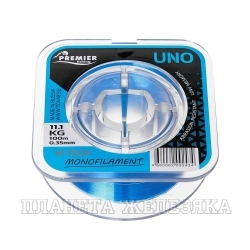 Леска UNO 0,35mm/100m Blue Nylon (PR-U-B-035-100) Premier Fishing