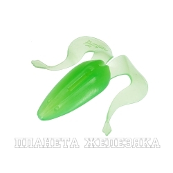 Лягушка Frog 2,56"/6,5 см Electric green 7шт. (HS-21-007) Helios