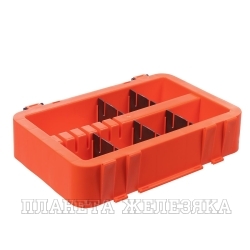 Проставка-органайзер Ящика зимнего "FishBox" (19л) оранжевый (HS-FB-O-19L) Helios