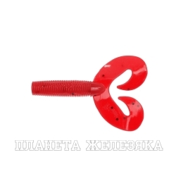 Твистер Credo Double Tail 1,96"/5 см Pepper Red 10шт. (HS-27-030) Helios