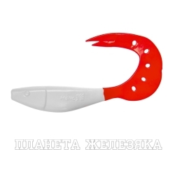 Твистер Kasandra 4"29/10,9см White RT 5шт. (HS-34/1-003) Helios