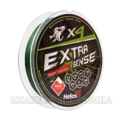 Шнур Extrasense X4 PE Green 150m 2.0/31LB 0.25mm (HS-ES-X4-2/31LB) Helios