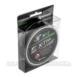 Шнур Extrasense X4 PE Green 150m 3/46LB 0.30mm (N-ES-X4-3/46LB) NISUS