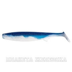 Виброхвост несъедоб. Pike King 6.3"/16 см Blue Sparkles & White 25шт. (HS-37-026-N) Helios