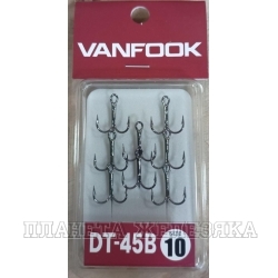 Тройники VANFOOK DT-45B #10 NS Black