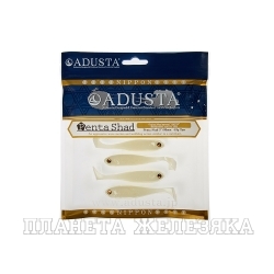 Приманка ADUSTA Penta shad 2" #001 White Glow