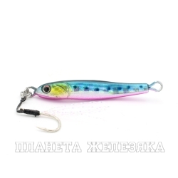 Пилькер LITTLE JACK Micro Adict Asymmetry 30mm 3g #03 BLUE PINK