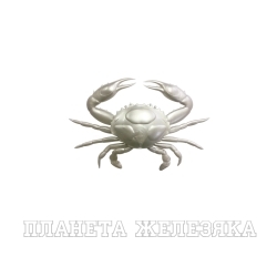 Приманка NIKKO Super Crab 6" #CO1 Pearl White