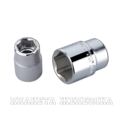 Головка торцевая 3/4" 19 мм, 6-гранная, HONITON SK-E1619MB