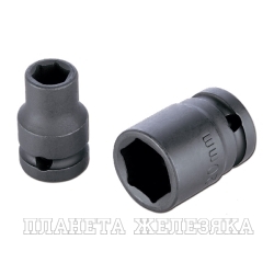 Головка торцевая ударная 1/2" 14 мм, 6-гранная, HONITON ISK-A4014MB