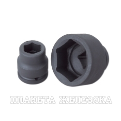 Головка торцевая ударная 3/4" 21 мм, 6-гранная, HONITON ISK-A6021MB