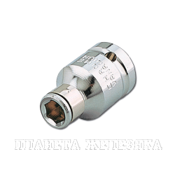 Держатель отверточных насадок 3/8" под биты 1/4", HONITON,  BH-A306