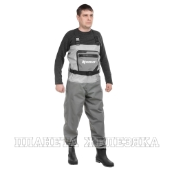 Вейдерсы мембранные River Guide 20000мм/3000г/м2/24ч с сапогами 44 (XL) (N-WB-44XL) NISUS