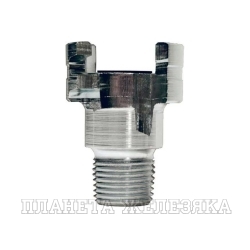 3/8 in, БРС серия P (Thor), ниппель с наруж. резьбой NPT (P4M3), TLPPM3