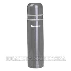 Термос (N-TM-035-K) 1000ML (2 крышки-кружки) Nisus МП