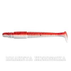 Виброхвост Minoga 3,75"/9.5 см Red & White 5шт. (HS-17-003) Helios (0)