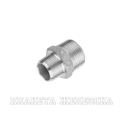 Ниппель переходной нержавеющий (AISI304) 2" x 1", НР/НР TL2-1RM