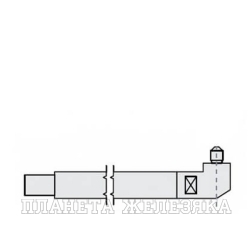 Нижнее плечо прямое O 22 х 125мм для серии SG 4-6