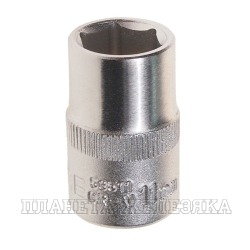 Головка торцевая 11мм 3/8" 6-гранная L=28мм ROCKFORCE RF-53511 /1/20