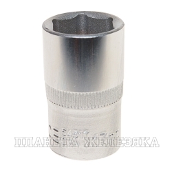 Головка торцевая 17мм 1/2" 6-гранная L=38мм ROCKFORCE RF-54517 /1/10