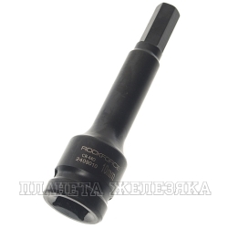 Головка-бита 10мм 1/2" 6-гранная ударная L= 110 мм ROCKFORCE RF-2409010 /1/10/120